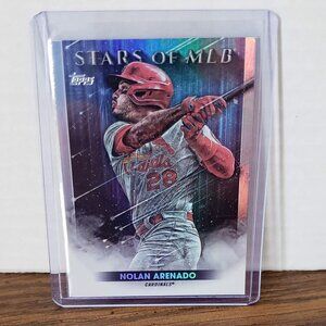 2022 Topps Series 1 Nolan Arenado Stars of the MLB #SMLB-25 St Louis Cardinals